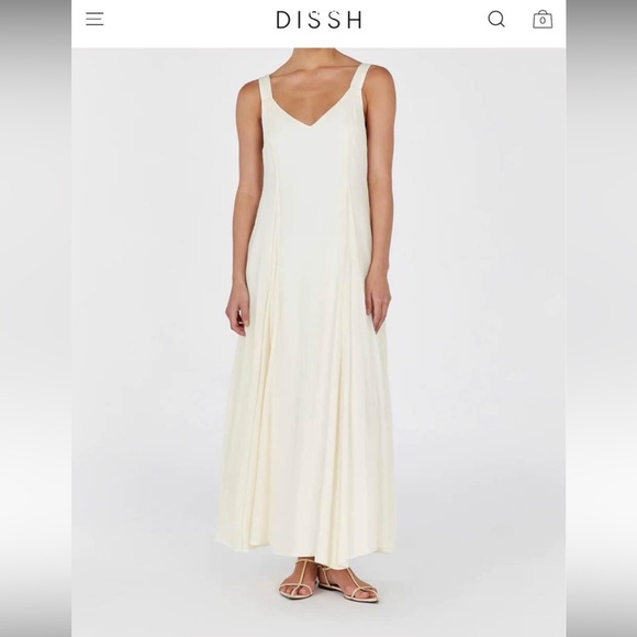 DISSH Dresses & Skirts - DISSH Ivory Maxi Dress